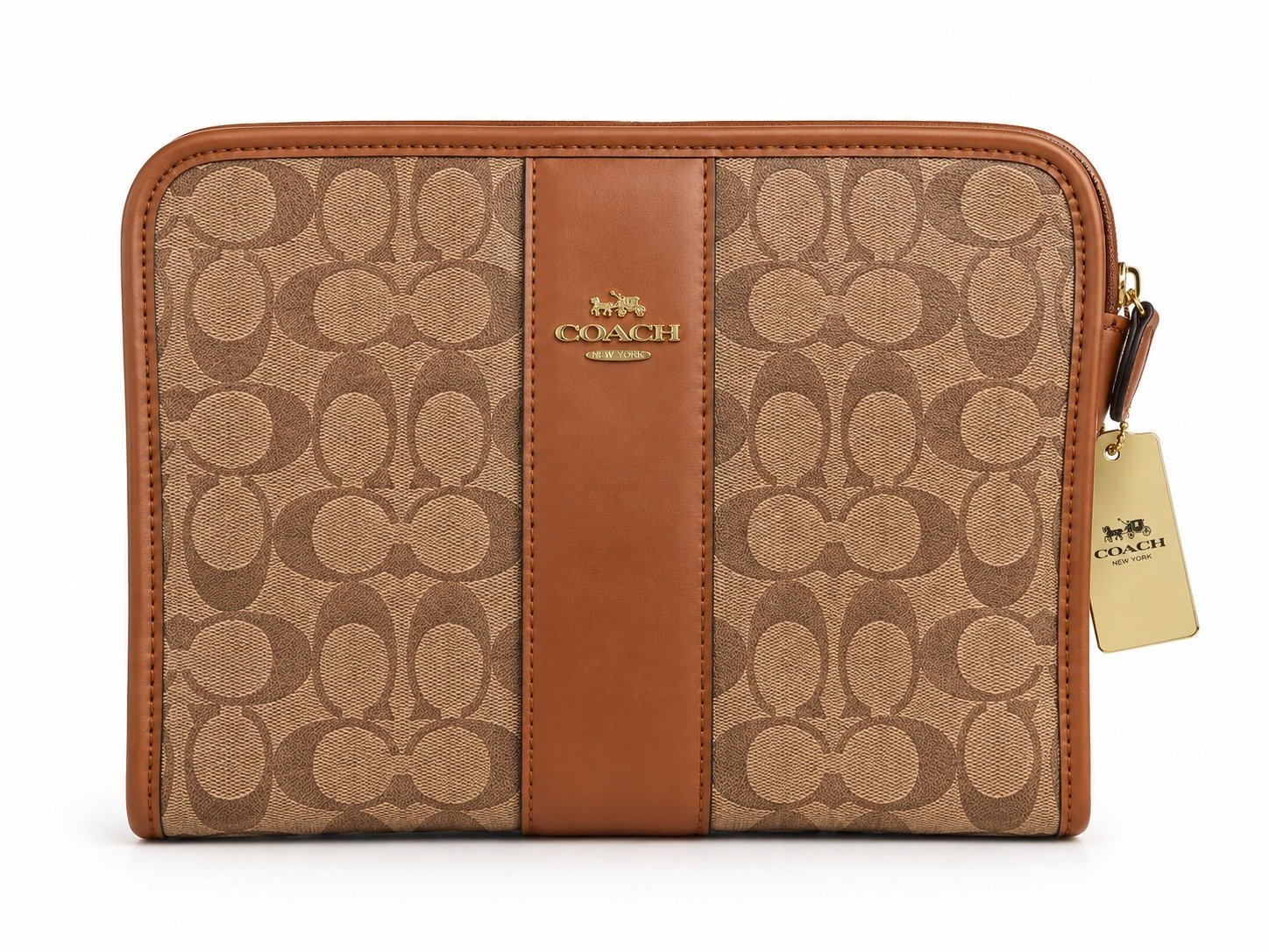 bag coatch cata marron