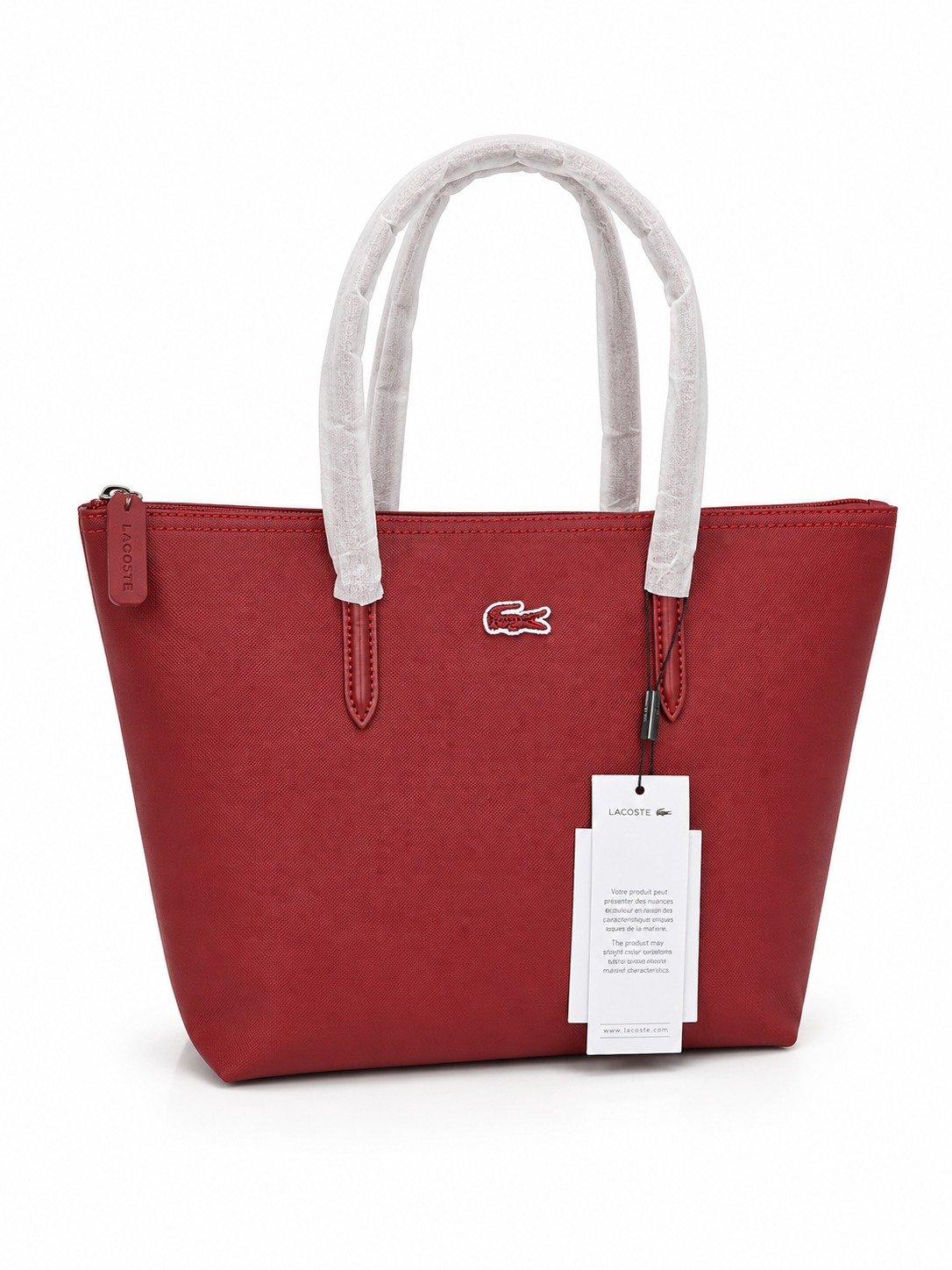 bag lacoste rouge